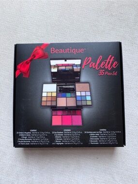 Beautique Palette - Black with Pink Accents